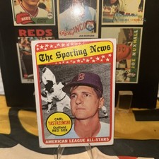 1969 Topps Baseball All-Star Carl Yastrzemski #425 EX picture