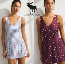 Abercrombie & Fitch Women's YPB sculptLUX V-Neck Flirty Mini Dress, No Import Fe picture