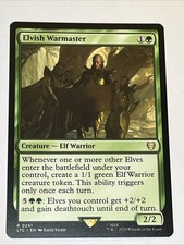 Elvish Warmaster Commander: the Lord of the Rings: Tales of Middle-Earth mtg picture