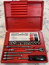 NOS Snap-On 120CTMPB 1/4 Drive 6-Point General Service Socket-Set PB24 Case picture