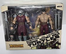 NECA TMNT Shredder Worms Of Madness Action Figure 2 Pack Eastman And Lairds 2025 picture
