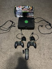 Microsoft Original Xbox Console ULTIMATE 2 Logitech Power/AV 27 Games Godzilla picture