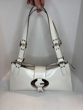 Vintage Y2K GUESS white shoulder purse  picture