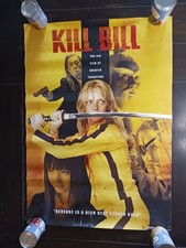 KILL BILL, UMA THURMAN,TARANTINO, RARE 2004 POSTER, LAST ONE Damaged picture