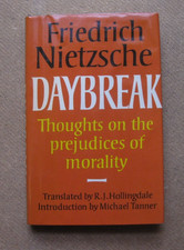DAYBREAK by Friedrich Nietzsche -  1st UK HCDJ 1982 philosophy prejudice morals picture