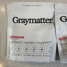 Graymatter Bright Mind Cognitive Support Drink Mix Strawberry Lemon picture