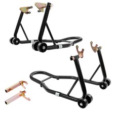 Motorcycle Front & Rear Stand Lift 850 lbs Spoolift Paddock Swingarm Arm picture