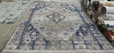 BLUE / GREY 9' X 12' Flaw in Rug Reduced Price 1172608517 MTG236K-9 picture