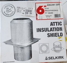 SELKIRK CORP 206490 6-Inch Attic Insulation Shield picture