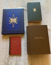 Antique Poetry Book Lot,4,Coleridge, Browning, Literary Bouquet, American Poets picture