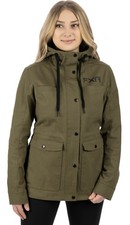 FXR Ivy Womens Canvas Jacket Army XL picture
