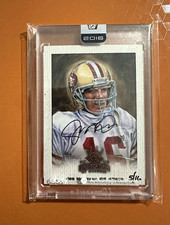 Donruss 2002 Gridiron Kings Crowning Moment Joe Montana Auto #161 49ers picture