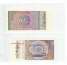 MYANMAR 50 Pyas 1994, P-68 Uncirculated (#1011) picture