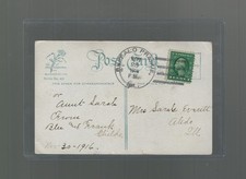 Buffalo Prairie Illinois Cover Rock Island County on 1916 Thanksgiving Day PC picture