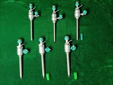 6pc Spiral Trocar Cannla 5mm/10mm Laparoscpic Gynecogy Surcal Instrents picture