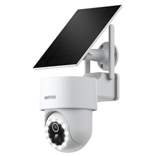 INFIYA L1 Solar Security Camera Outdoor Wireless WiFi 360°PTZ PIR Detection 2K picture