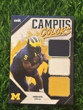 2026 Onit Athlete Savion Hiter Campus Colors #CC-8 Michigan Wolverines Football picture