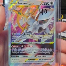 The Pokémon Company Arceus VSTAR 123/172 SWSH09 Brilliant Stars Holo English picture