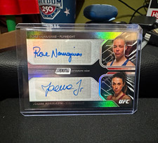 2026 Topps Stadium Club UFC DA-NJ Dual Autograph Rose Namajunas Jedrzejczyk picture