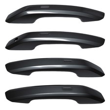4PCS Grey Door Handle Covers for 2017-2024 Audi A4 A5 Q5 – ABS Low Trim picture
