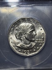 1981-P SBA$1 Susan B. Anthony Dollar picture