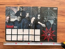 Slipknot 2015 Calendar Pink Floyd Headbang Poster 35x50 Rare Double Sided picture