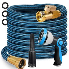 25ft / 50ft / 75ft / 100ft - Expanding Water Hose Garden Hose Anti-Kink Upgraded picture