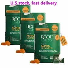NEW 3Pack Alpha Shilajit Gummies 4000mg | 60 Count | Herbal & Supplement picture