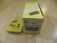 Cooper Bussmann MTH-8 New Old Storage Fuse Box 104 Pieces picture