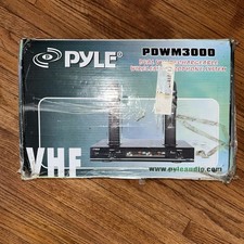 Pyle PDWM3000 Dual VHF Rechargeable Wireless Microphone System picture