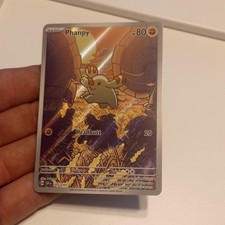 Phanphy Illustration Rare Surging Sparks Pokemon 2024 205/191 picture
