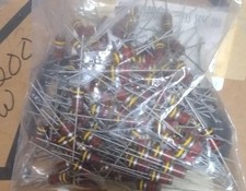 lot (100+) Allen Bradley 2 watt vintage carbon resistors picture