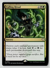 Culling Ritual 302 R MTG SOC NM picture