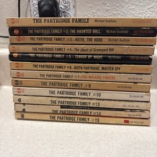 The Partridge Family Lot of 12 Vintage Paperback Novels circa 1970s never read picture