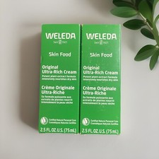 Weleda Skin Food Original Ultra-Rich Cream 2.5 fl oz/75ml  (2 Pack) Exp 10/27 picture