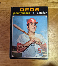 Topps 1971 Johnny Bench #250 Cincinnati Reds MLB Baseball Card Base Set picture