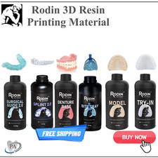 3D Rodin Resin Printing Materials, Denture Base, Clear Bite Splint, Sculpture et picture