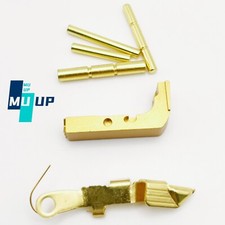 Combo Kit For GLOCK GEN 1 2 3 Extended Slide Stop Release Mag Release 4Pin Gold picture