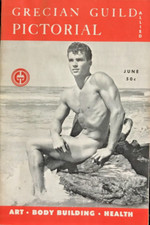 Grecian Guild Pictorial No. 19 June 1959  Male Beefcake Vintage Mag. RARE-