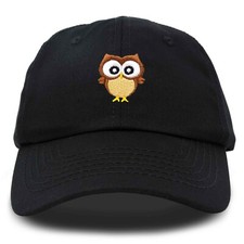 DALIX Cute Owl Hat Cotton Baseball Cap picture