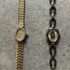 Beautiful Pair Of Vintage Womens Geneva & LA Watches Both Watches Run Great B-A picture