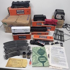 Vintage Lionel Postwar 1477S O27 Freight Train Set 2026 Original Boxes 1951-52 picture