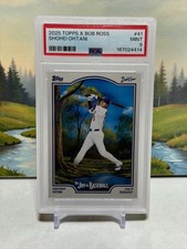 2025 Topps X Bob Ross the Joy of Baseball - Shohei Ohtani #41 picture