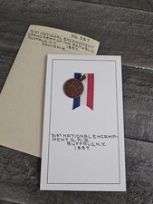 1897 BUFFALO NY GAR SOUVENIR STICKPIN picture