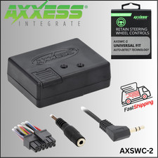 AXXESS AXSWC-2 / UNIVERSAL STEERING WHEEL CONTROL INTERFACE RETENTION  *NEW* SWC picture
