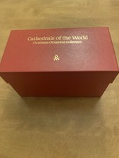 1992 Danbury Mint Cathedrals Of The World Ornament Set picture