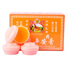 Hong Kong Ping On Ointment Muscular Pain Relief 12pc 四季平安膏 picture