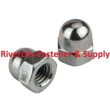 1/4-20 Stainless Steel Acorn / Dome / Cap Hex Nut 1/4 x 20 Nuts 1/4x20 picture