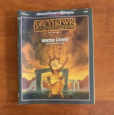 Advanced Dungeons & Dragons Greyhawk Adventures Vecna Lives 1990 TSR 9309 picture