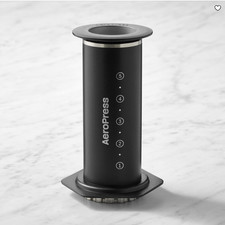 AeroPress Stainless Steel Coffee Press - Color Stainless Steel/Black picture